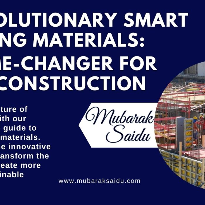 Smart Building Materials