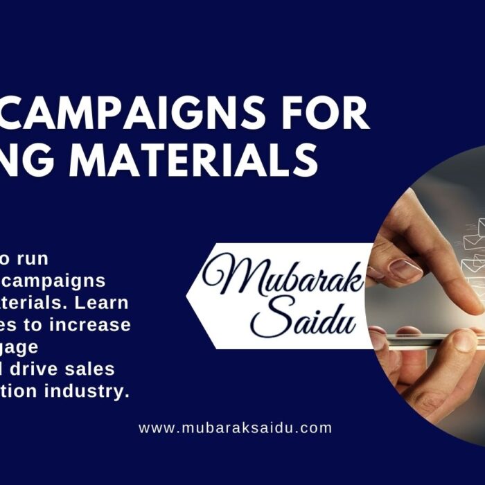 Email Campaigns For Building Materials