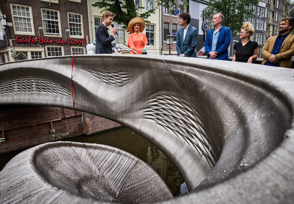 3D Printed Bridge In The Netherlands