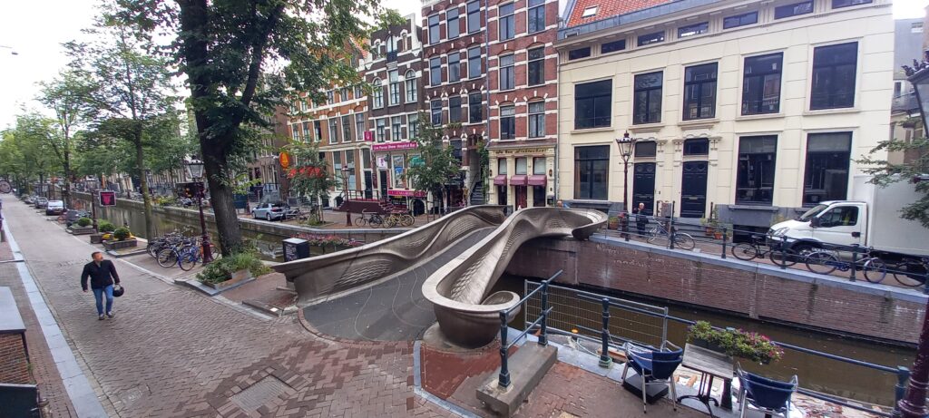 3D Printed Bridge In The Netherlands