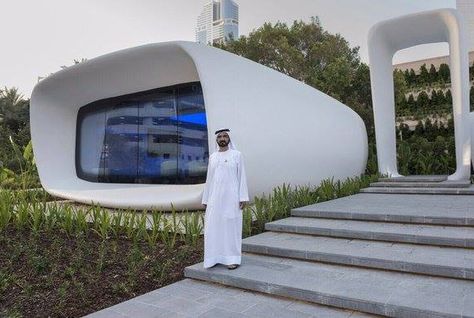 3D Printed Office Building In Dubai