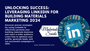 LinkedIn For Building Materials Marketing