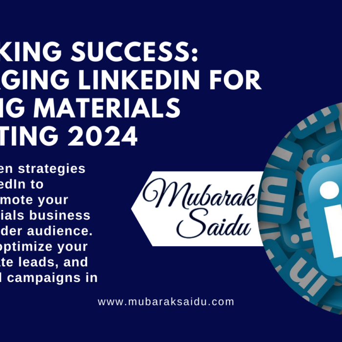 LinkedIn For Building Materials Marketing