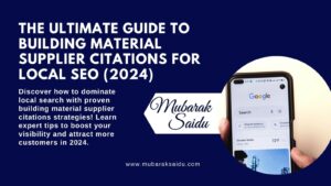 The Ultimate Guide to Building Material Supplier Citations for Local SEO (2024)