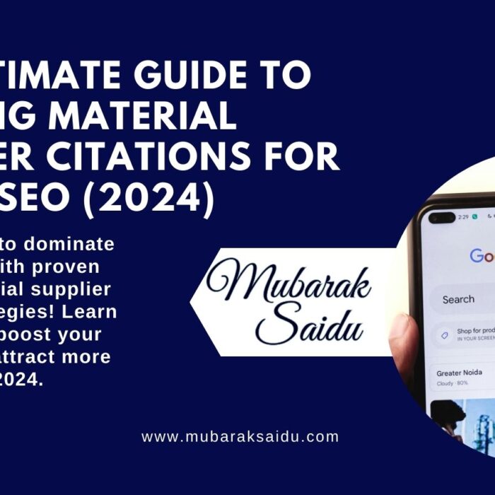 The Ultimate Guide to Building Material Supplier Citations for Local SEO (2024)